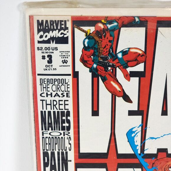 Deadpool: The Circle Chase #3 Nicieza, Madurei | VG+ B&B Marvel Comics‎ 1993 - Picture 2 of 5